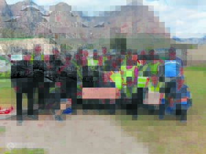 Buurtwagte betoog teen misdrywe