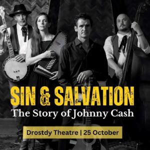 “Sin and Salvation” tells the story of Johnny Cash at Drostdy Theatre