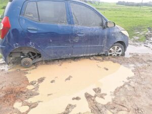 Gesteelde motor gestroop gevind