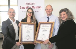 Awards luncheon features two new Cape wine masters