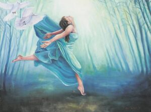 Studente se kuns inspireer