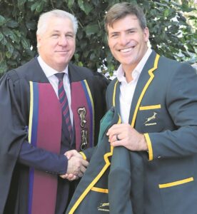 Paul Roos vier verjaardag in styl