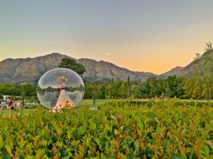 Carol Thorns in The Bubble at La Roche