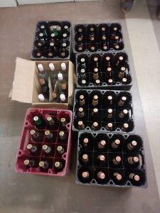 Drugs, illegal alcohol confiscated