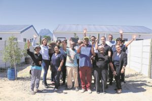 Nooitgedacht-werkers kry huise