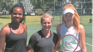 Young tennis stars take international opportunity