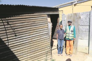 Cloetesville-gesin vrees winter in stukkende wendyhuis