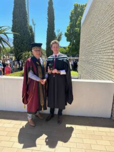 14de Paul Roos-leerder ontvang die US-kanseliersmedalje