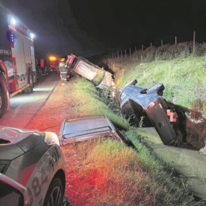 Botsing eis jong man