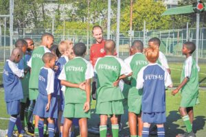 Teaching kids to dream via sports