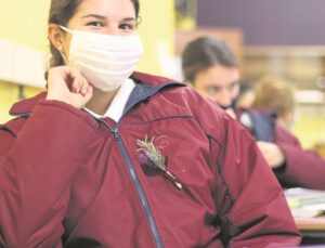 Leerders opgewonde om terug by die skool te wees