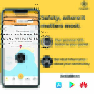 Free Buzzer app for safety