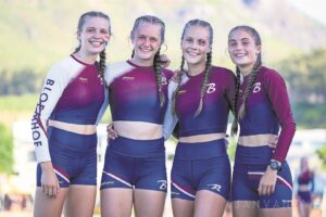 Bloemrose laat rekords op atletiekbaan en -veld spat