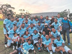 Blue Stars deur na topnege