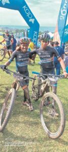 Local cyclist pairings do well at the Sani2c race