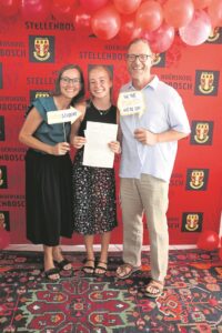 Hoërskool Stellenbosch-matrieks deel hul toekomsplanne