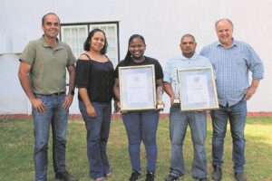 Plaaslike landbouwerkers provinsiaal vereer vir hul uitstaande werk