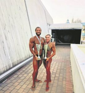Bodybuilding duo to flex muscles in Japan