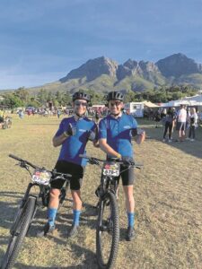 Duo take on Cape Epic for Community Keepers