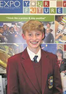 Young boffin to show the world