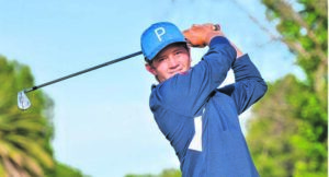 Young golfer aims for stars