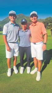 SKOLE: Paul Roos-gholfspelers op Sun City-baan