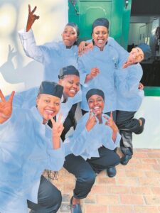 Bergzicht grads on cookery learnership