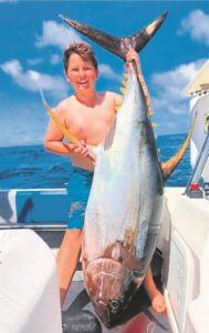 12-jarige van Stellenbosch haak geelvintuna