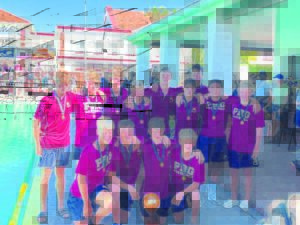 Soos vis in die water