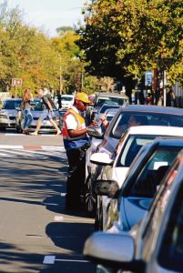 Parkeer en betaal kom vir Franschhoek-middedorp