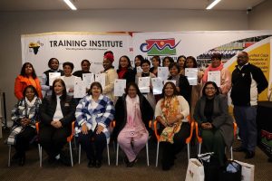 Certified hairdressers ready for jobs