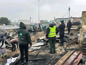 Fire razes Khayamandi homes