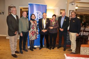 New president For Stellenbosch Rotary