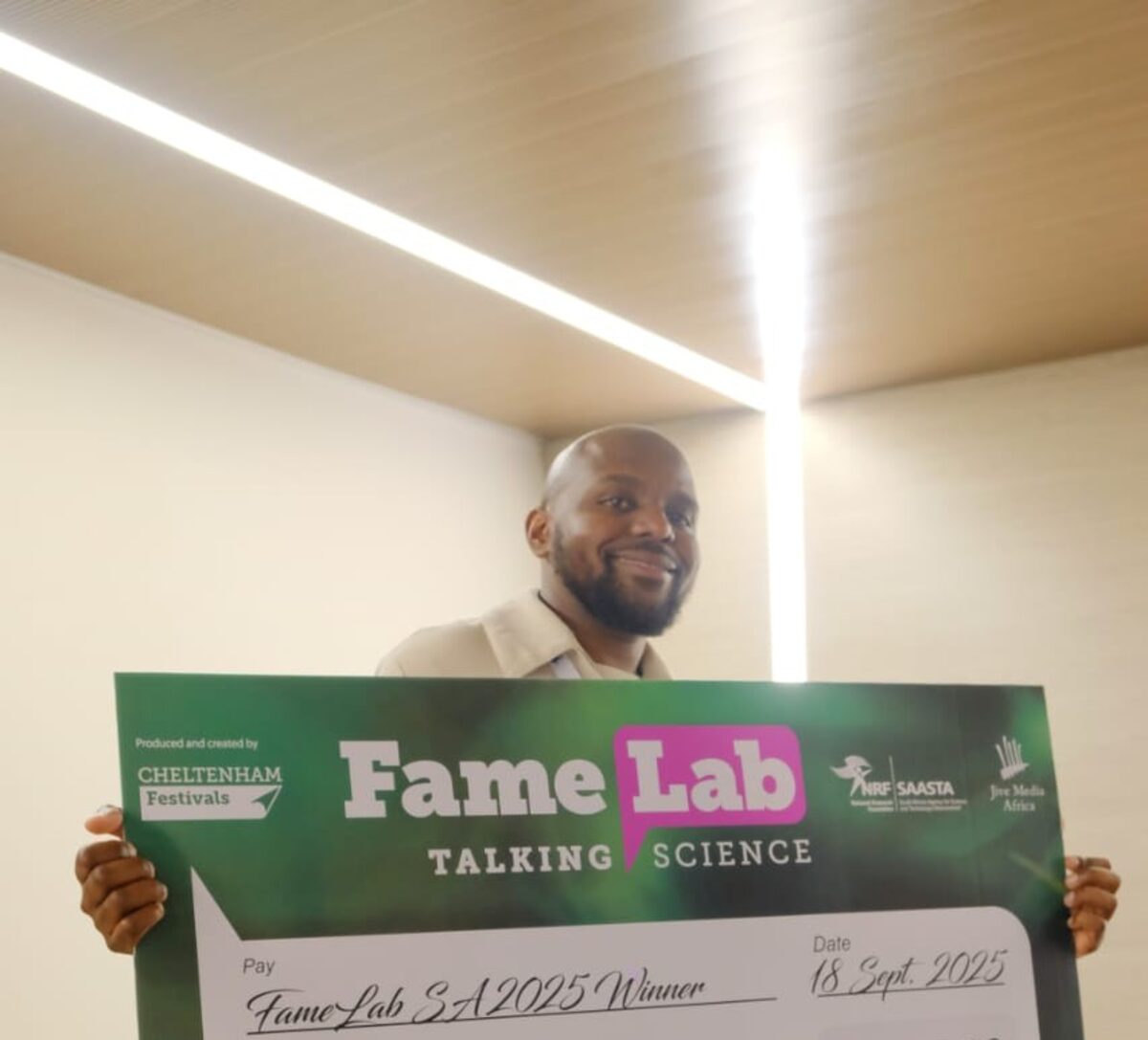 Matie as FameLab SA se 2025-kampioen gekroon