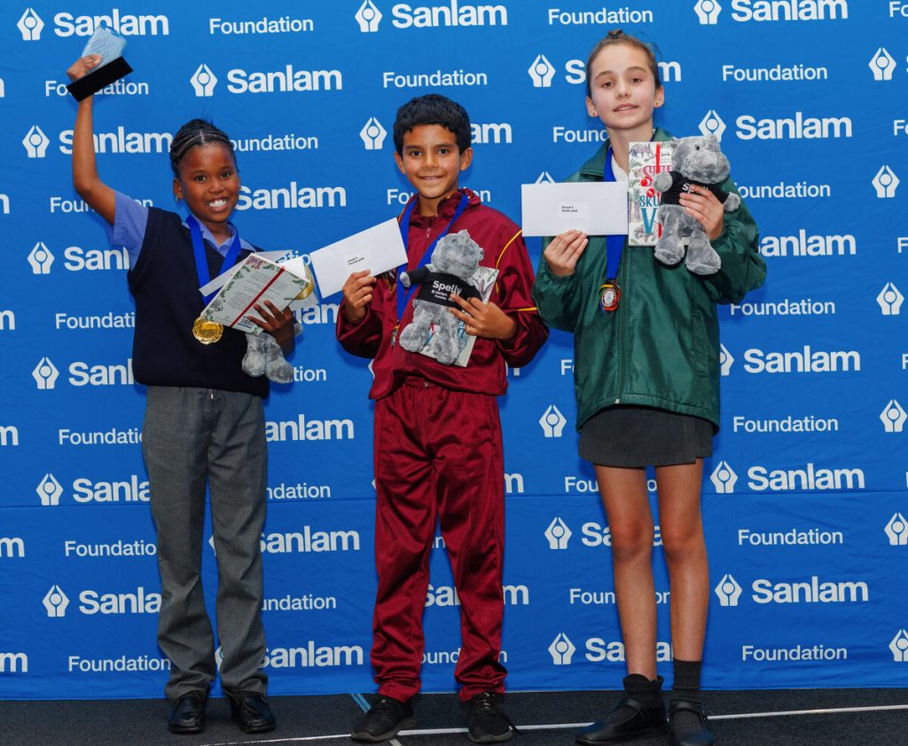 Afrikaans: Top-drie gr.4-leerders. Foto: AB Jantjies