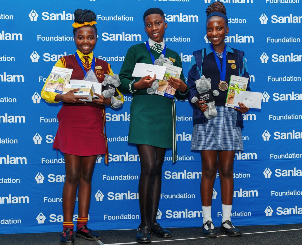 isiXhosa: Top-drie gr.7-leerders. Foto: AB Jantjies