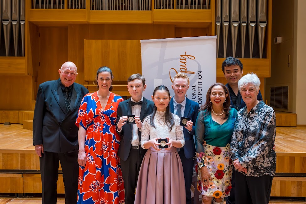 The winners of the 36th Hubert van der Spuy National Music Competition.