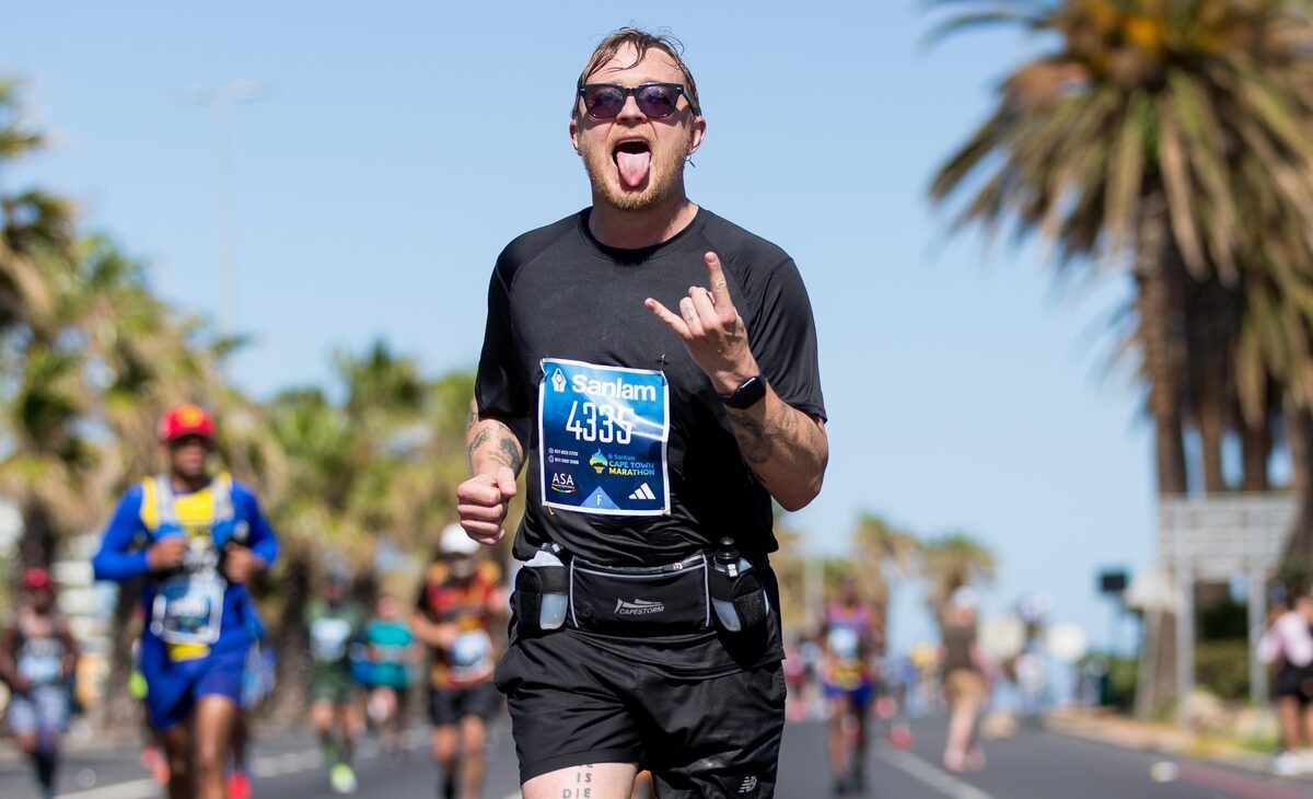 Rocker Francois van Coke puts in the hard yards for educare in Cloetesville