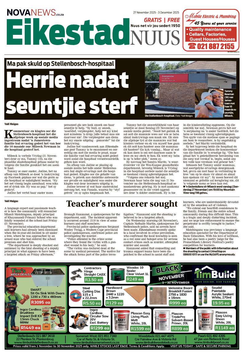 Eikestadnuus – E-Edition – 27 November 2025