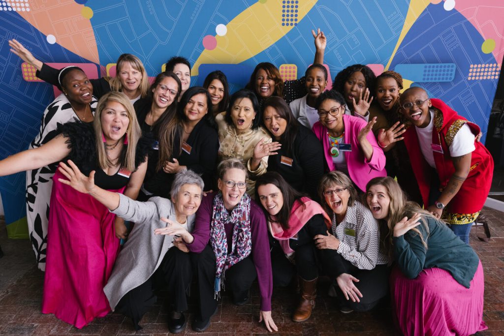 Members of the Ranyaka Community Transformation and Nedbank teams at the inaugural THRIVE Women’s Summit held in Stellenbosch.