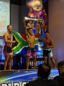 Flexing his way to a world title