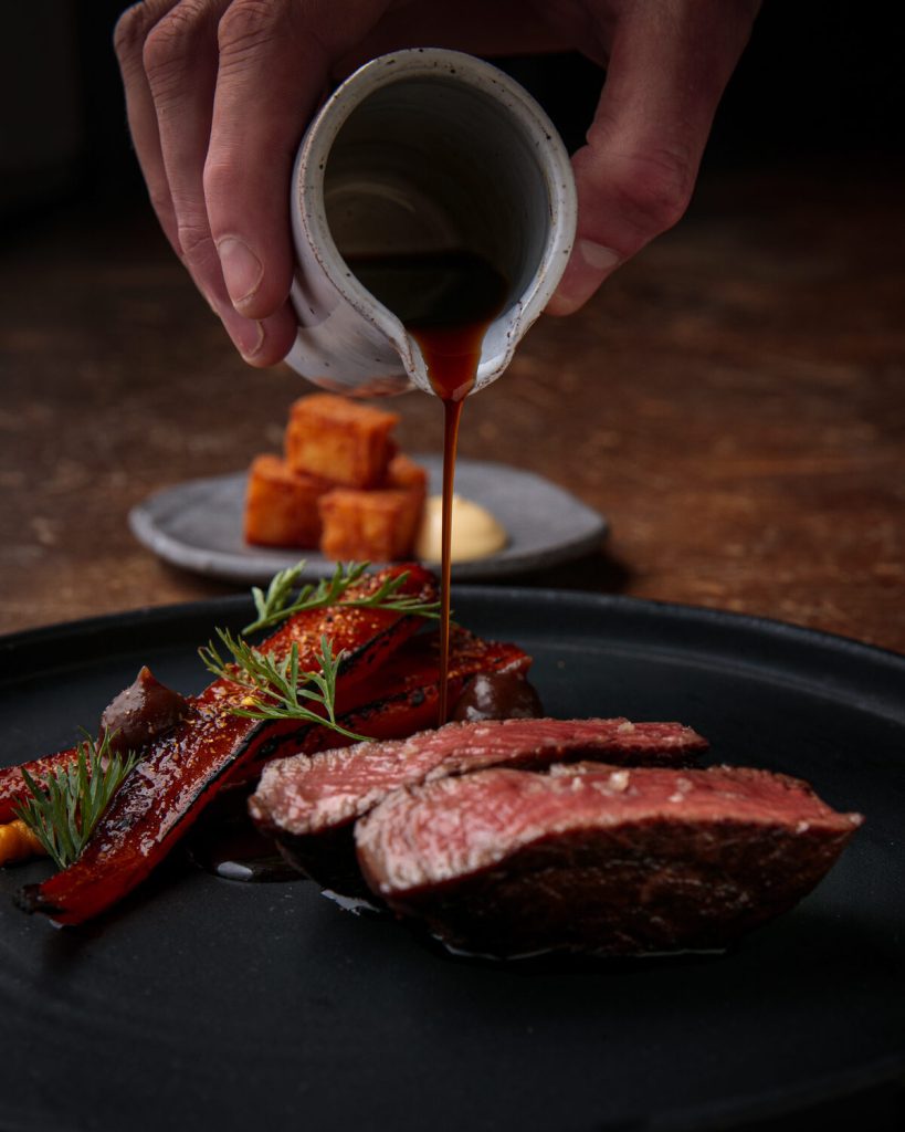 Dishes at Arum change according to seasonal availability and the natural rhythms of the estate.