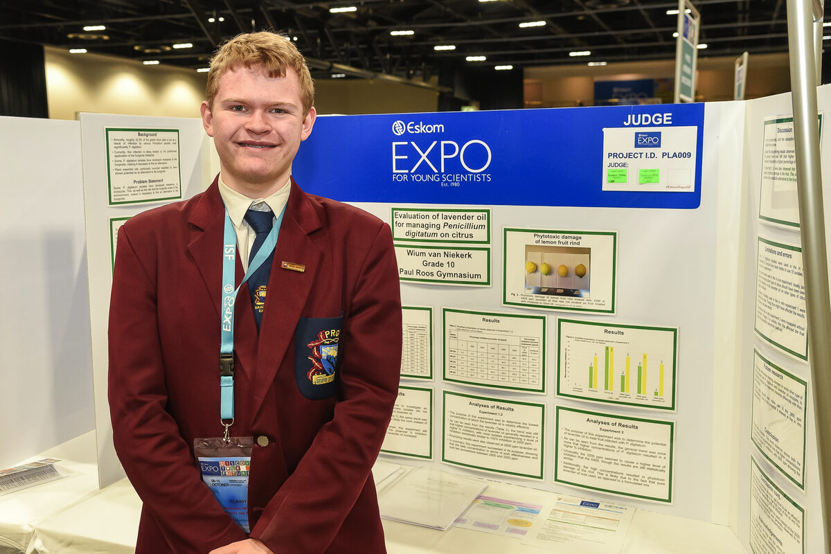Budding scientist from Paul Roos Gymnasium to exhibit in Bali