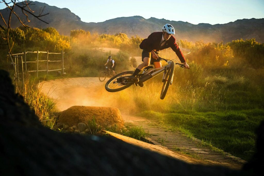 School's out for Andries Pieterse flying with steeze. Photo: Eric Palmer