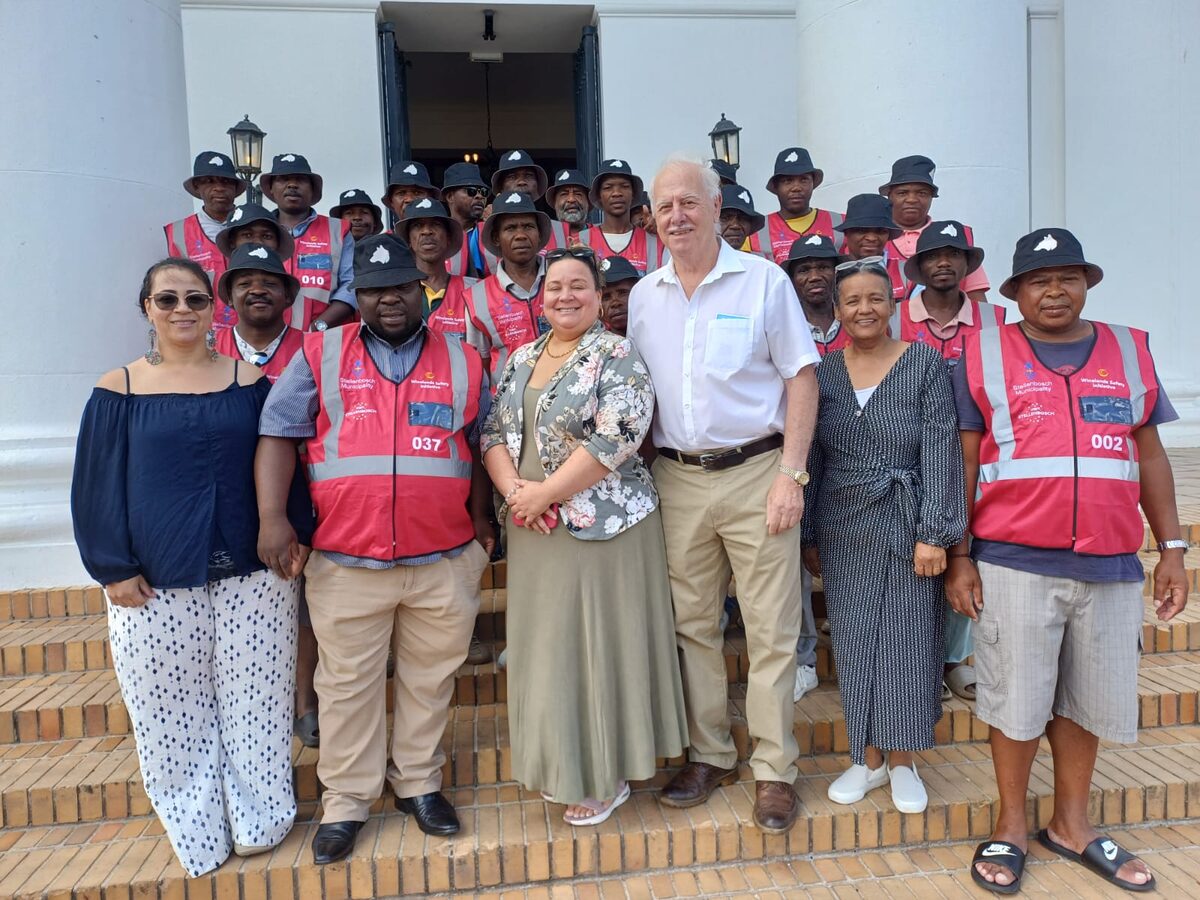 New kit for Stellenbosch CBD parking attendants