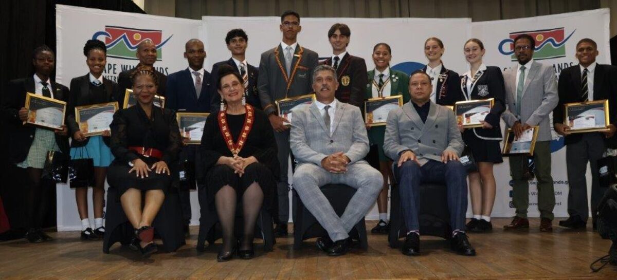 Winelands’ top matrics fêted