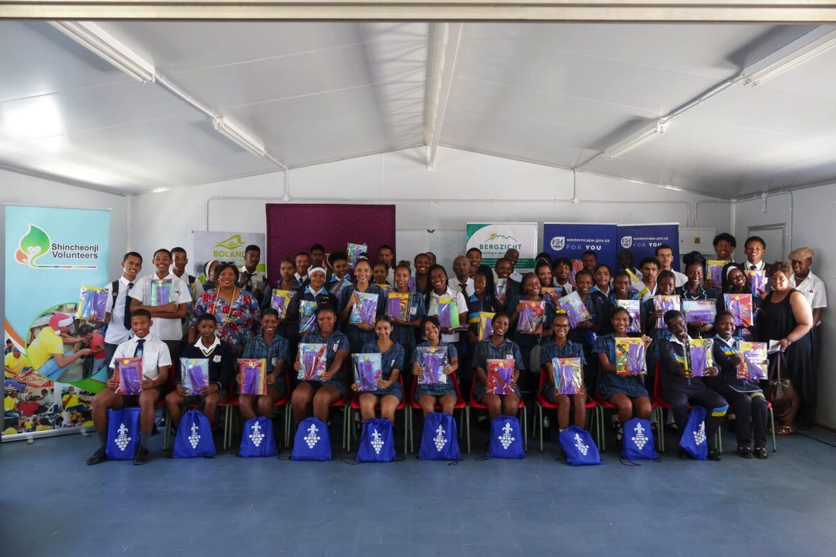 Klapmuts matriculants armed with educational arsenal