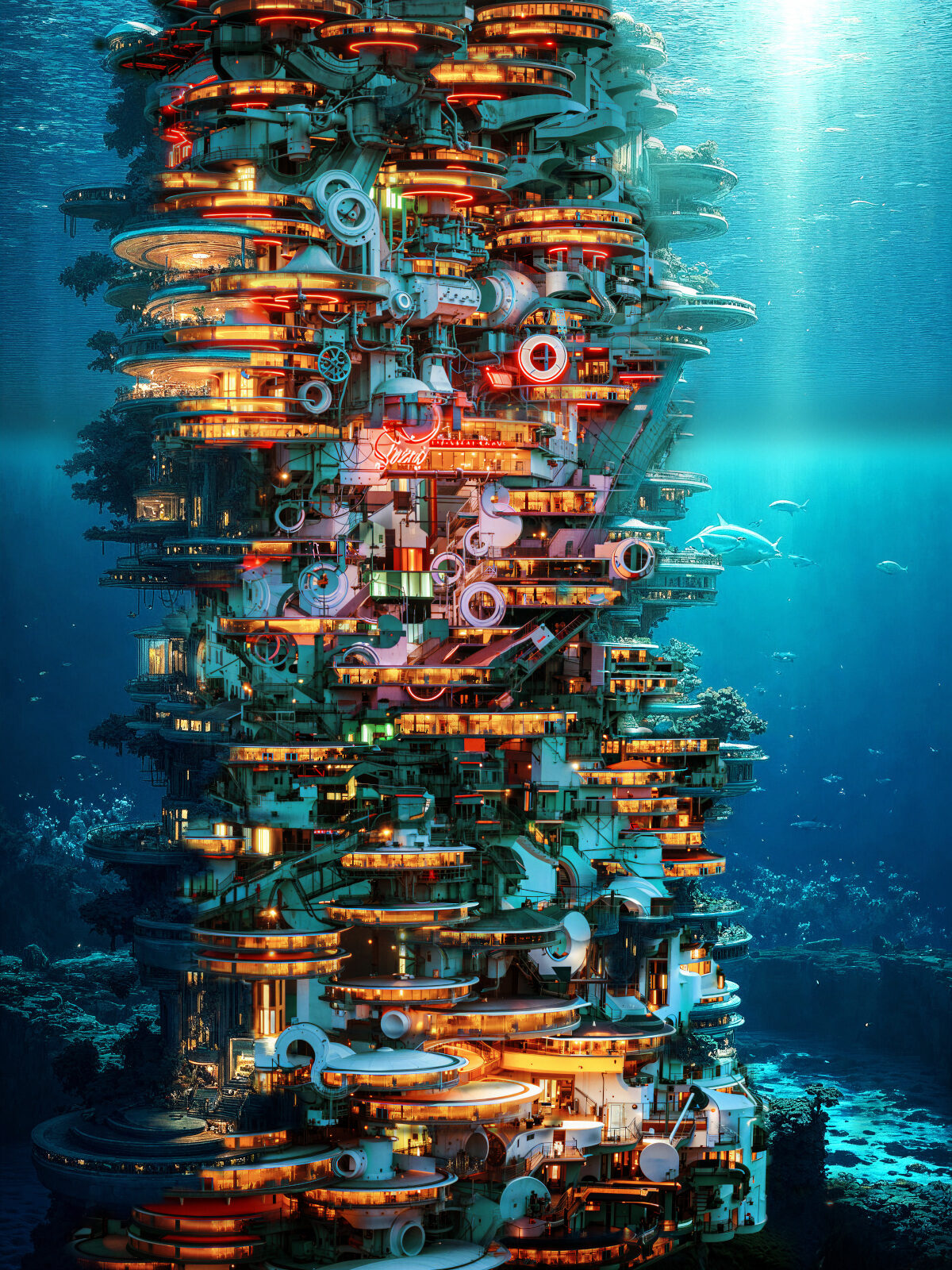 Stellenbosch artist designs for the deep