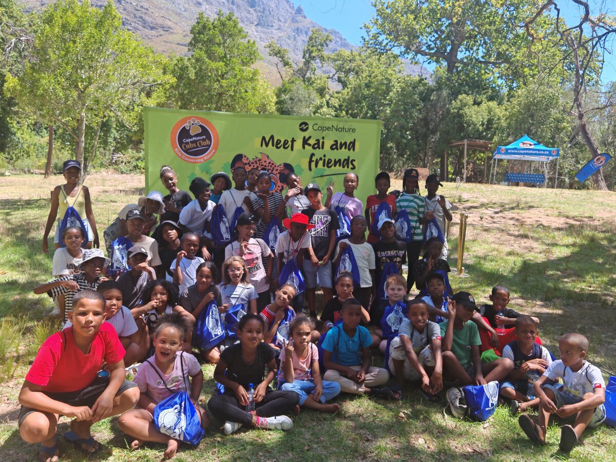 Cape Nature’s help youngsters learn about conservation in Jonkershoek
