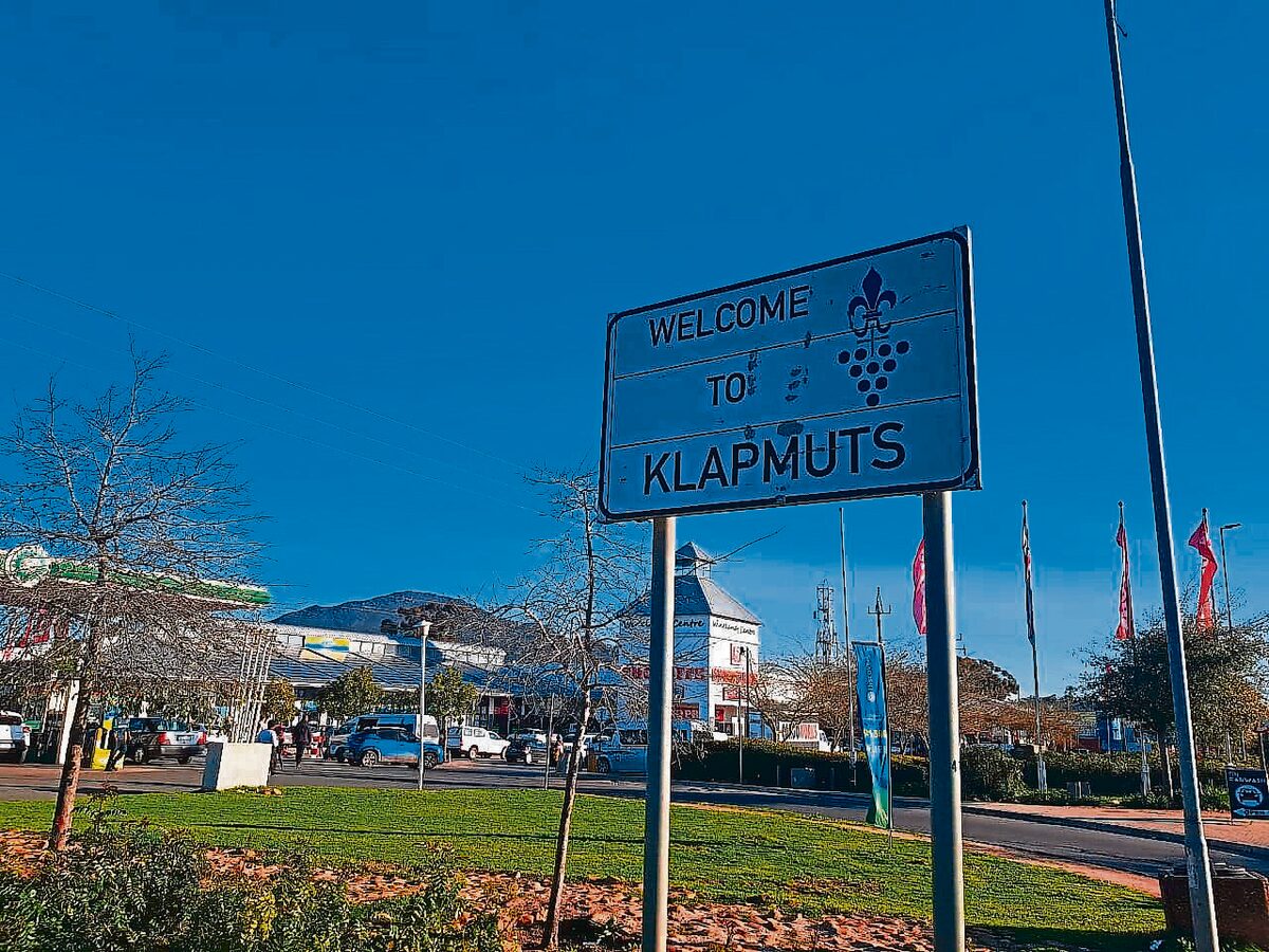 Klapmuts-bord foto